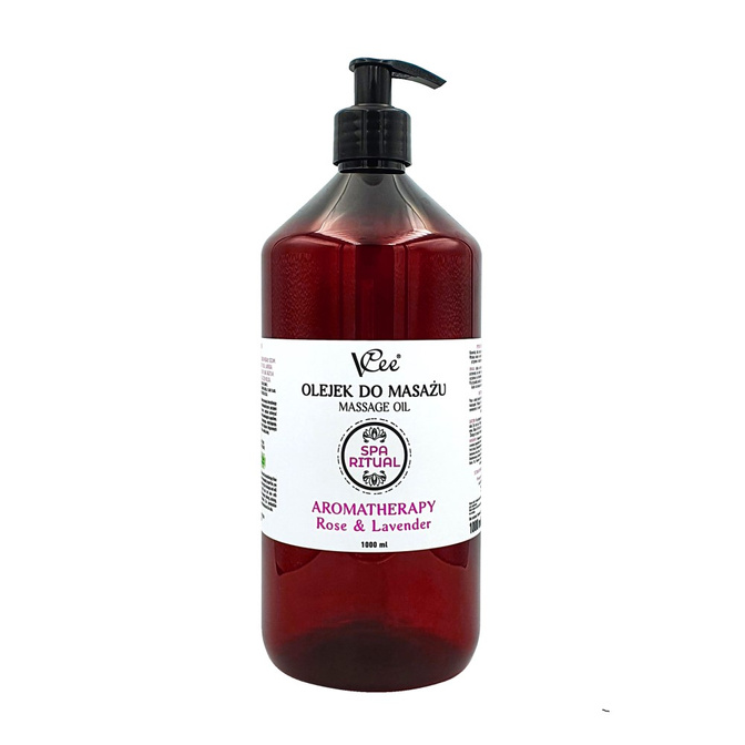 Ulei de masaj natural vegan VCee 1000 ml