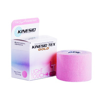 Kinesio Tex Gold Light Touch+ - plasturi de bandă tocită pentru bandă kinesiologică (5 cm x 5 m)