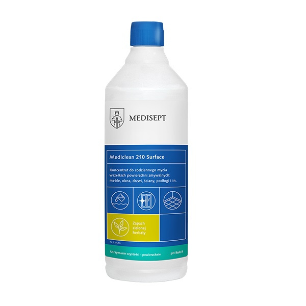 Mediclean 210 Surface Medisept - concentrat pentru curatarea suprafetelor lavabile 1L