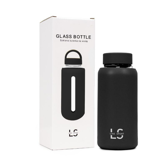 Sticlă de apă din sticlă Line Sport 800 ml