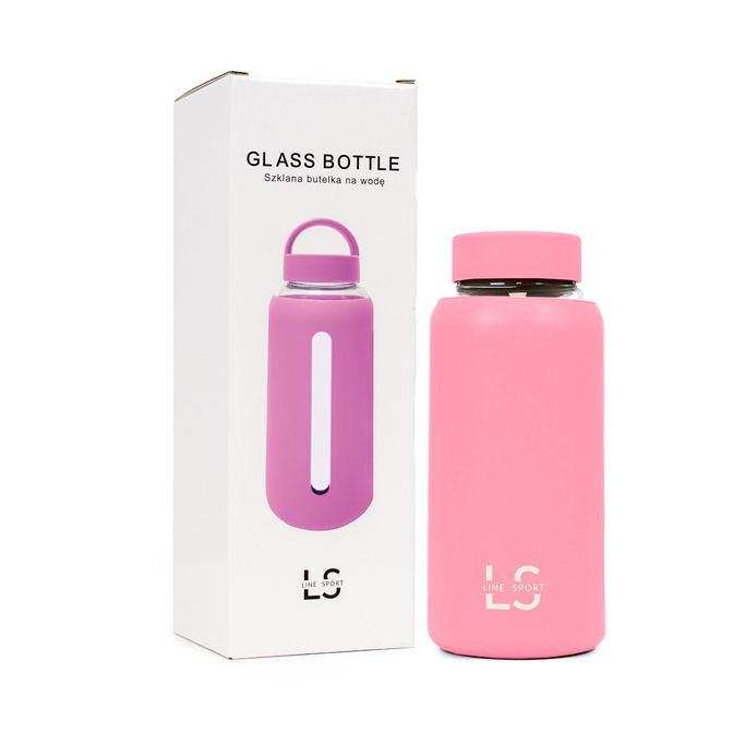Sticlă de apă din sticlă Line Sport 800 ml