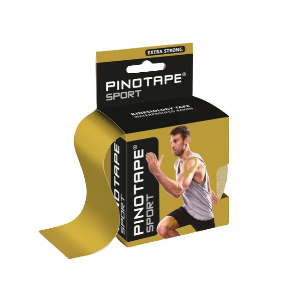 Pino Tape Pro Sport - Plasturi cu bandă pentru taping kinesiologic (5cm x 5m)
