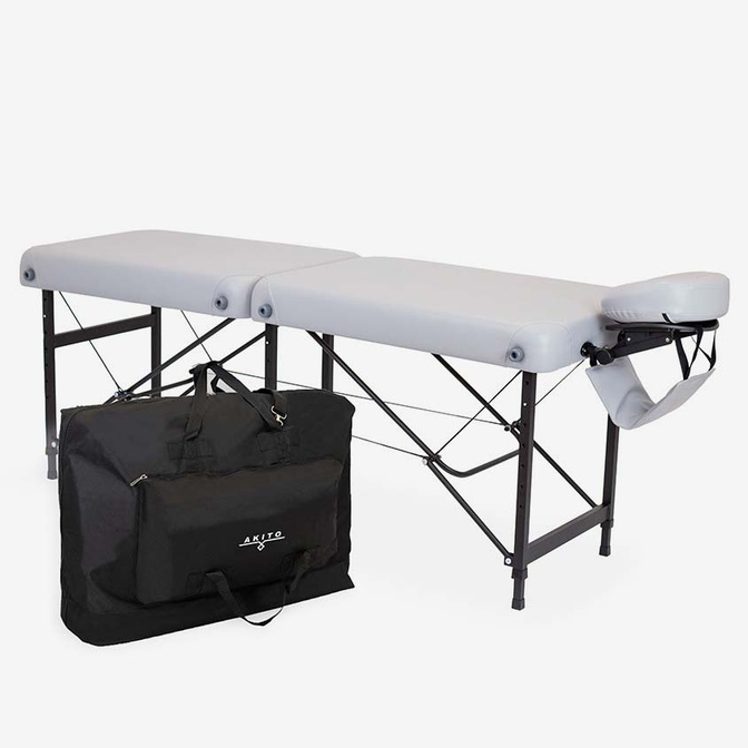 Masă de masaj pliabilă din aluminiu cu două segmente – Tytan Akito