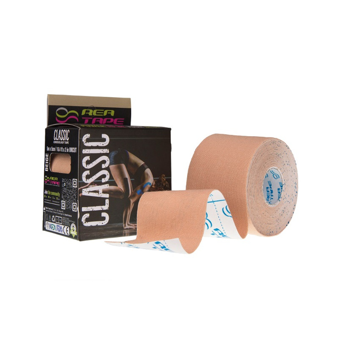 Rea Tape Classic - banda pentru taping kinesiologic (5cm x 5m)