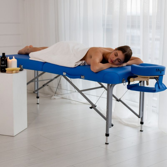 Masa de masaj pliabila din aluminiu Apollo Akito