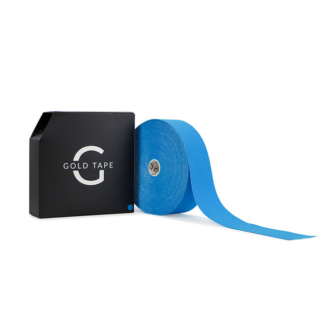Gold Tape – benzi (teipuri) pentru kinesiology taping, rolă mare (5 cm × 31 m)