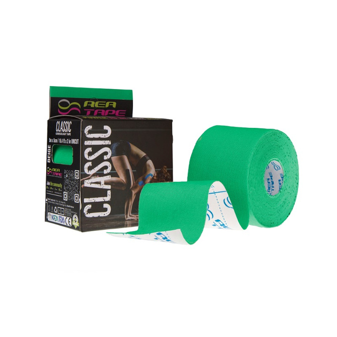 Rea Tape Classic - Plasturi cu bandă pentru taping kinesiologic (5cm x 5m)