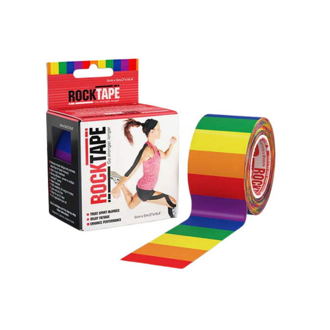 Rock Tape – benzi kinesiologice (plastre) pentru kinesiology taping (5 cm x 5 m)