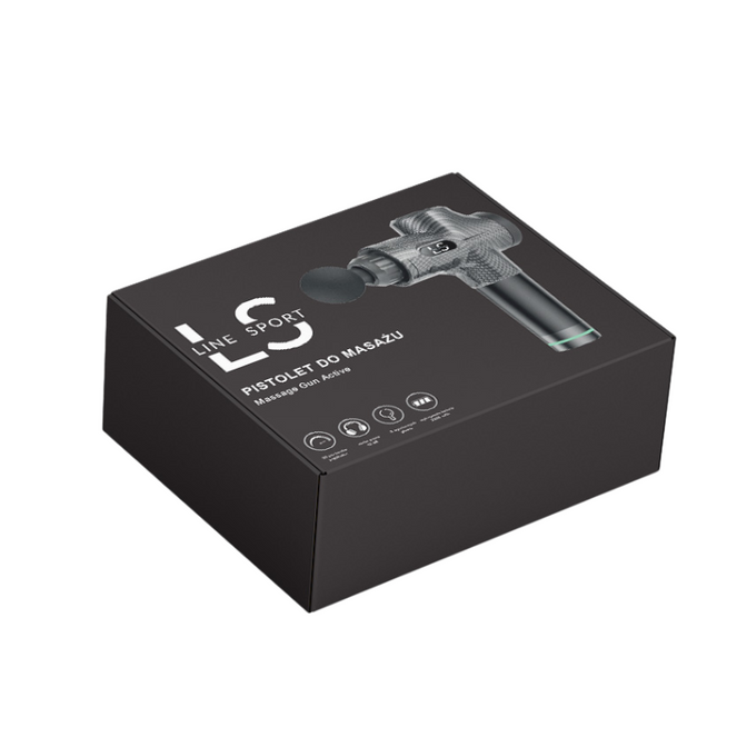 Masajer manual cu vibrații | Pistol de masaj Massage Gun ACTIVE Line Sport