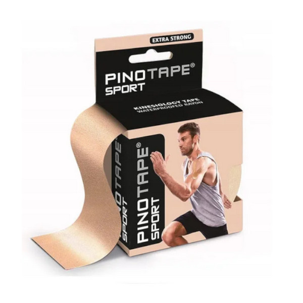 Pino Tape Pro Sport - Plasturi cu bandă pentru taping kinesiologic (5cm x 5m)