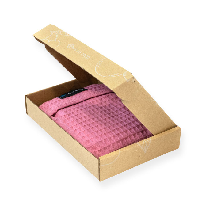 Termofor ecologic Acus Med cu sâmburi de vișine 16 x 13 cm