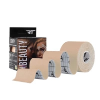 Rea Tape Beauty - plasturi de bandă facială tocită bej (5cm x 5m)