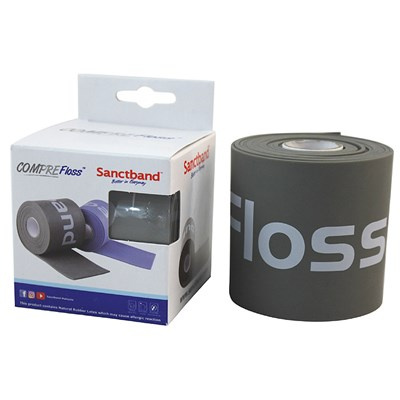Banda flossing Floss Band Sanctband - gri – rezistenta mare 