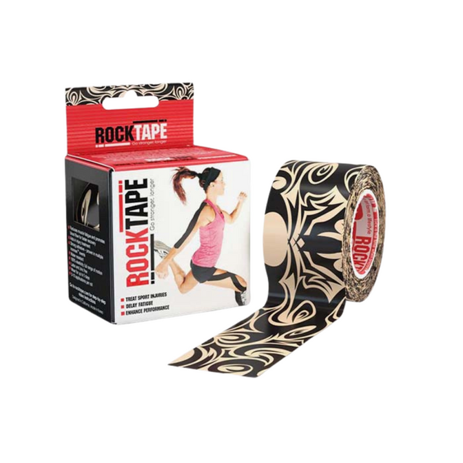 Rock Tape – benzi kinesiologice (plastre) pentru kinesiology taping (5 cm x 5 m)