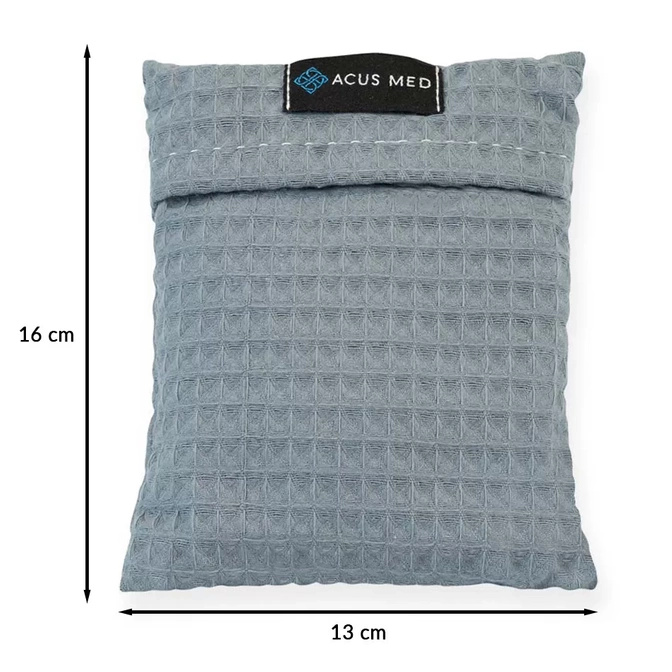 Termofor ecologic Acus Med cu sâmburi de vișine 16 x 13 cm