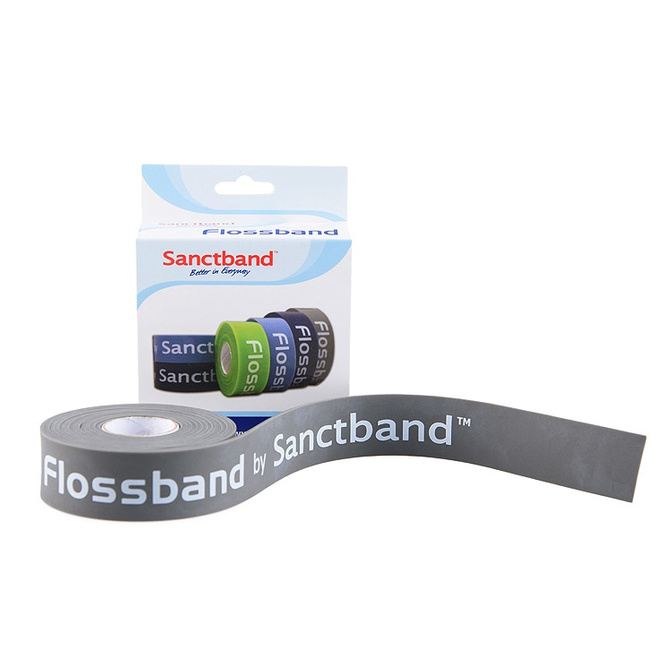 Banda flossing Floss Band Sanctband - gri – rezistenta mare 
