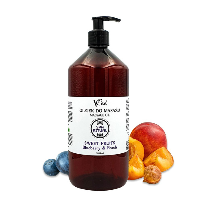 Ulei de masaj natural vegan VCee 1000 ml