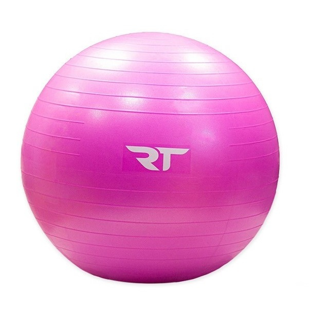 Minge de reabilitare Rea Tape Yoga Ball cu pompă, 75 cm