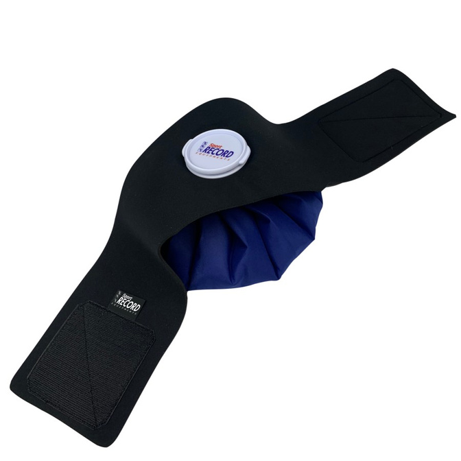 Curea de atașare din neopren pentru punga de gheață SportRecord