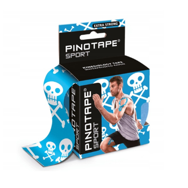 Pino Tape Pro Sport - Plasturi cu bandă pentru taping kinesiologic (5cm x 5m)