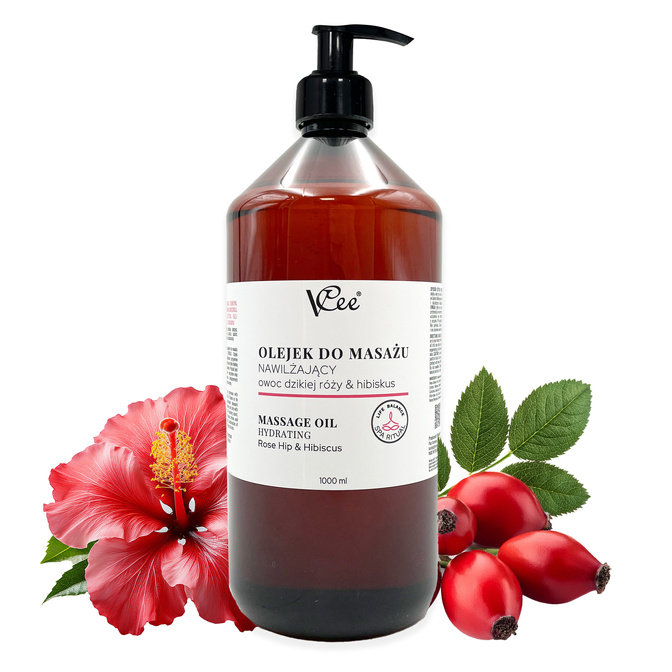 Ulei de masaj natural vegan VCee 1000 ml