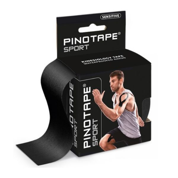 PinoTape Sensitive - benzi kinesiologice pentru fata, gat si decolteu (5cm x 5m)