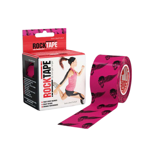Rock Tape – benzi kinesiologice (plastre) pentru kinesiology taping (5 cm x 5 m)