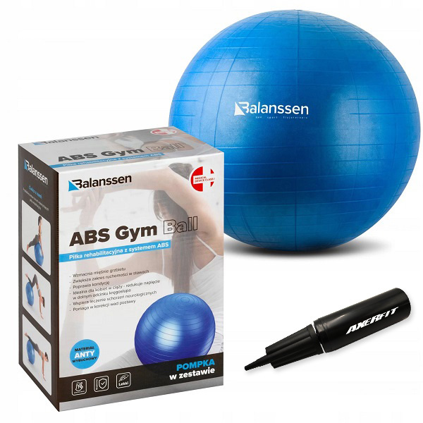 ABS Gym Ball Balansen minge de reabilitare cu pompa