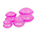 Ventuze din silicon pentru masaj corporal Acus Med - set de 4