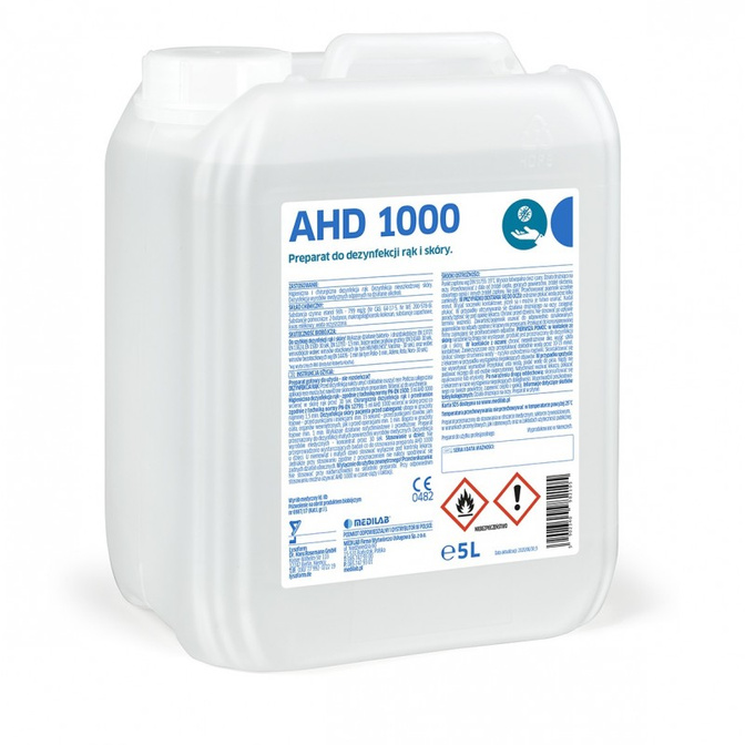 AHD 1000 Medilab - lichid dezinfectant maini 5L