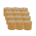Set: 12 x Bandaj coeziv Gold Tape (5 cm x 4,5 m)