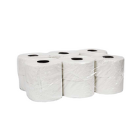 Hârtie igienică Jumbo – 2 straturi, 500 foi – 12 role