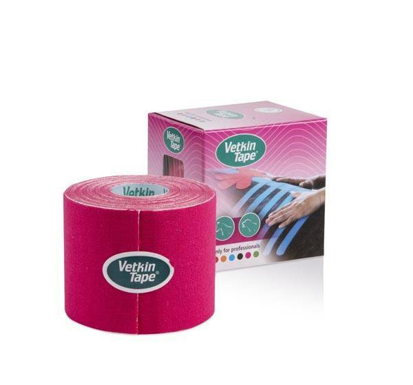 Vetkin Tape - benzi kinesiologice pentru uz veterinar  (6cm x 5m)