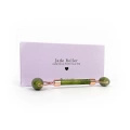 Gua Sha Jade Roller | Rolă de masaj facial Acus Med - verde