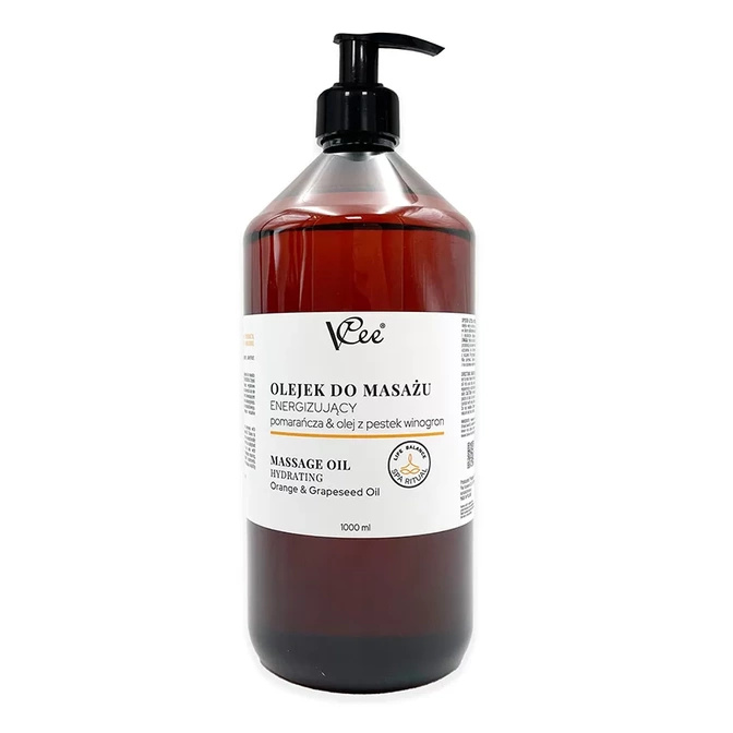 Ulei de masaj natural vegan VCee 1000 ml