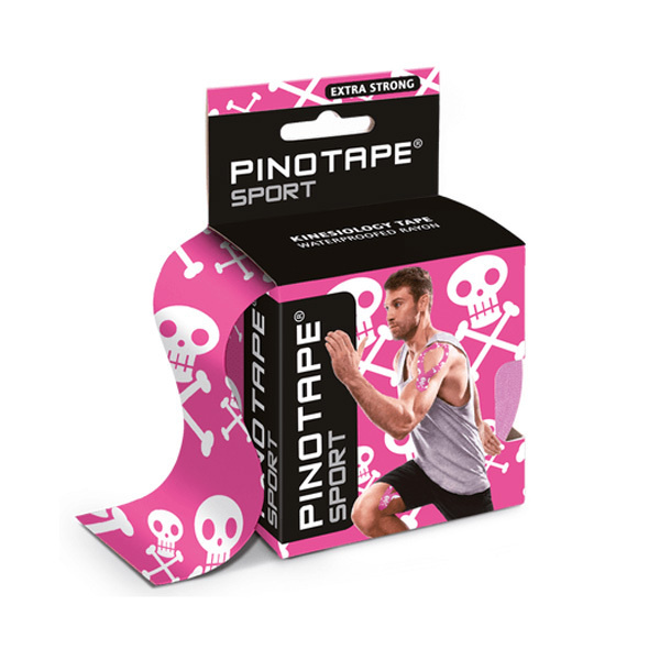 Pino Tape Pro Sport - Plasturi cu bandă pentru taping kinesiologic (5cm x 5m)