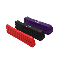 Set de 3 benzi de rezistență pentru exerciții Power Band Line Sport