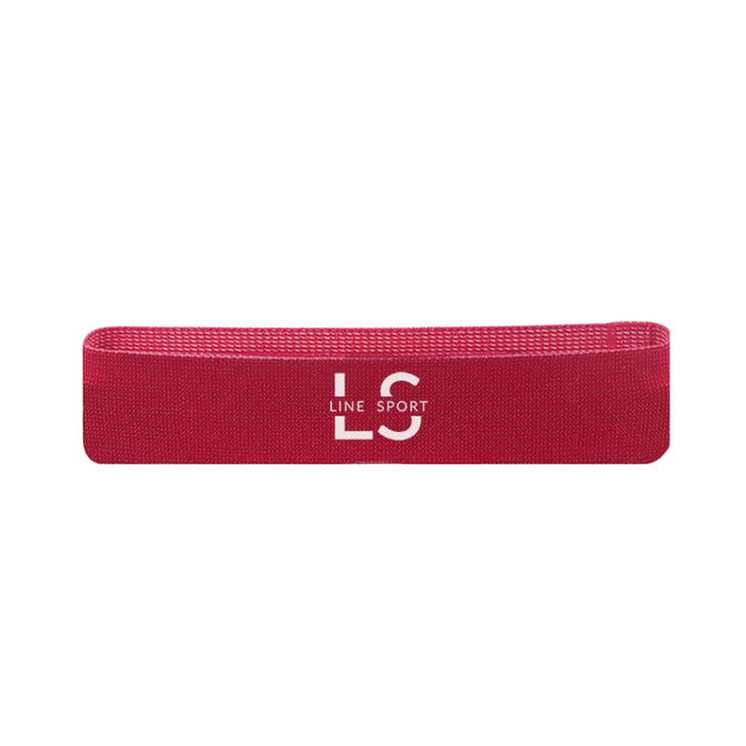 Set de 3 benzi de rezistență pentru exerciții – benzi textile Flex Band Line Sport