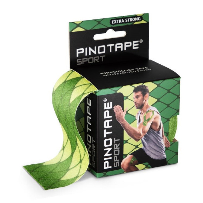 Pino Tape Pro Sport - Plasturi cu bandă pentru taping kinesiologic (5cm x 5m)