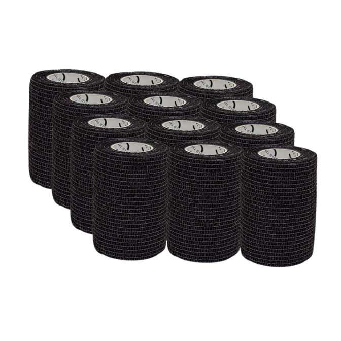 Set: 12 x Bandaj coeziv Gold Tape (7,5 cm x 4,5 m)