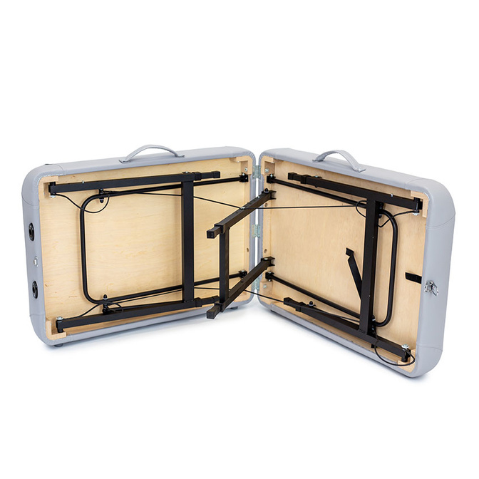 Masă de masaj pliabilă din aluminiu cu două segmente – Tytan Akito