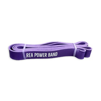 Banda de rezistență pentru exerciții Rea Power Band, violet, 45 - 54 kg