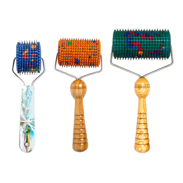 Rola pentru masaj Lyapko | Aparat pentru masaj cu ace fără nichel