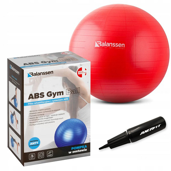 ABS Gym Ball Balansen minge de reabilitare cu pompa