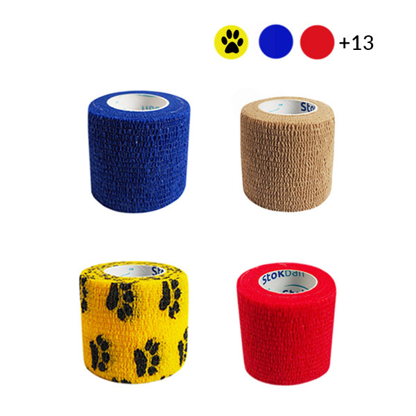 Bandaj elastic autoadeziv Stokban (5 cm x 4,5 m)