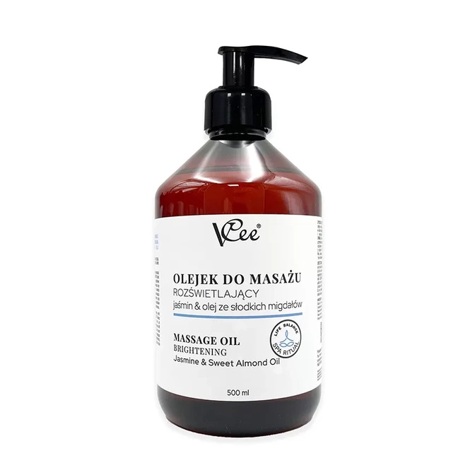 Ulei natural de masaj vegan VCee 500 ml