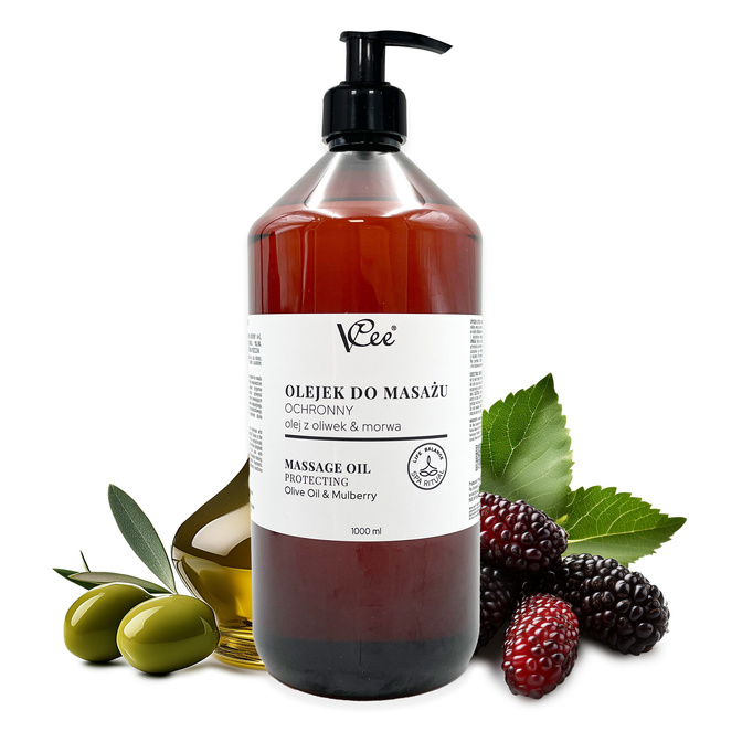 Ulei de masaj natural vegan VCee 1000 ml