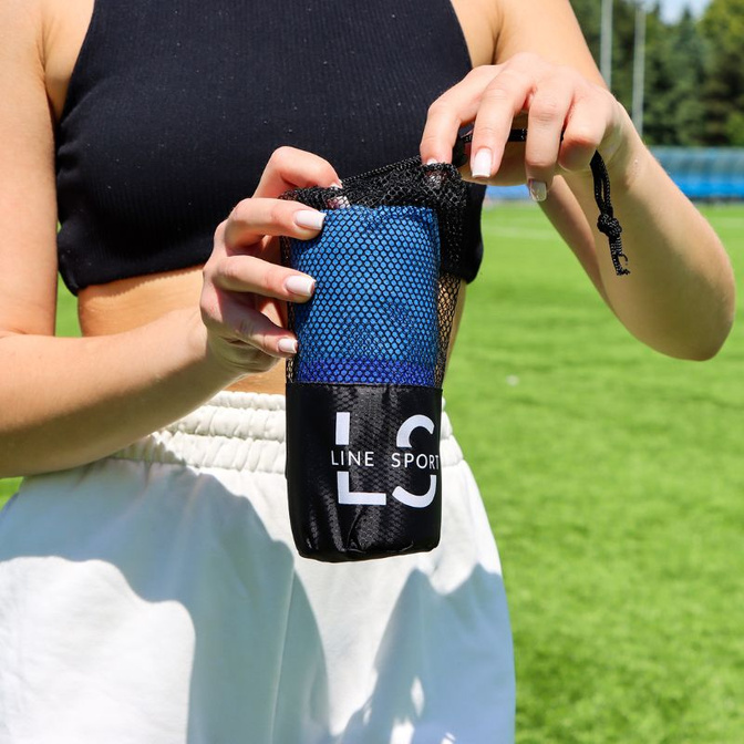 Prosop cu uscare rapidă din microfibră Line Sport