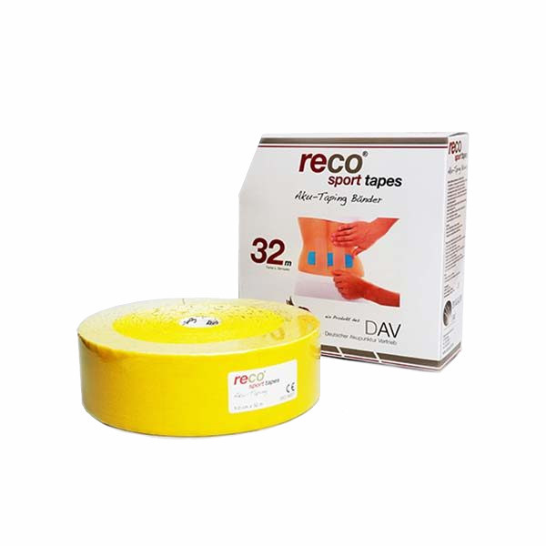 Reco Tape – bandă bandă pentru bandă kinesiologică, rolă mare (5cm x 32m)