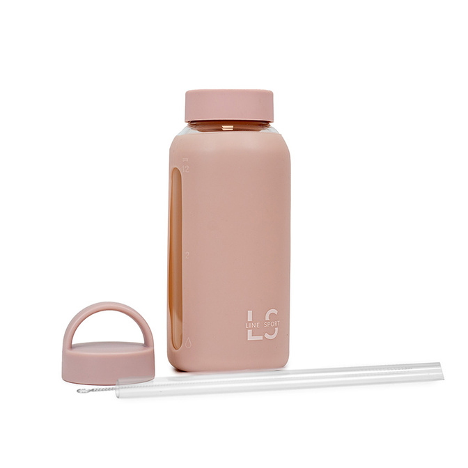 Sticlă de apă din sticlă Line Sport 800 ml